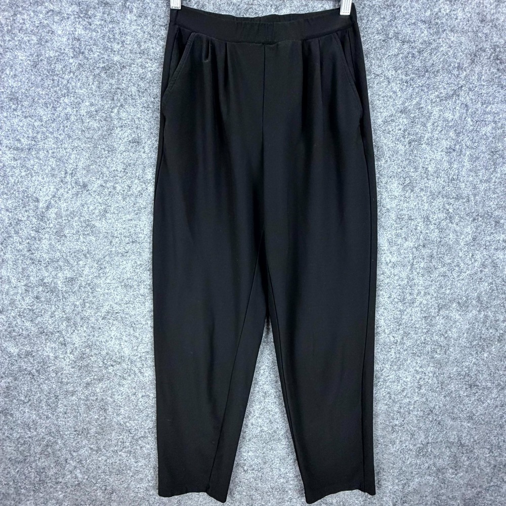 Leith Jogger Pants Womens XS Black Stretch‎ Elastic Waist Loungewear  Pull On